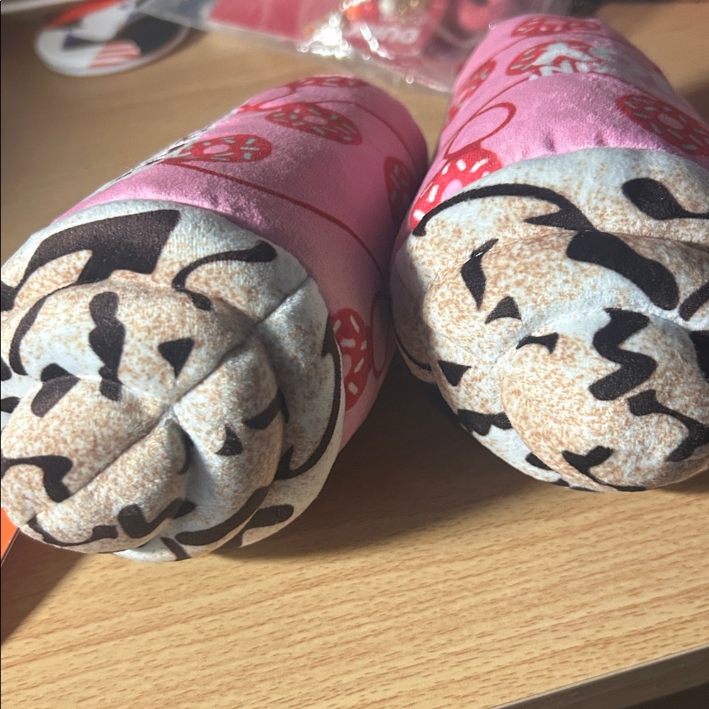 2 Dunkin Donuts Bark Dog Toy MOCHA LATTE NWT - Picture 7 of 7